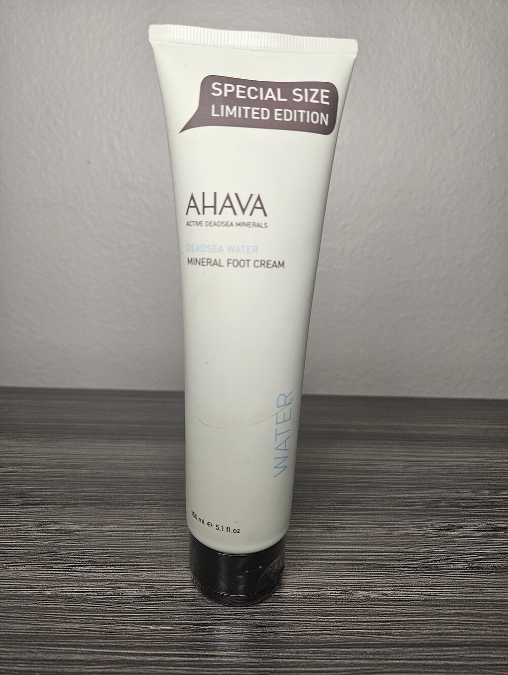 Ahava Mineral Foot Cream Special Size Limited Edition, 5.1 oz New Sealed